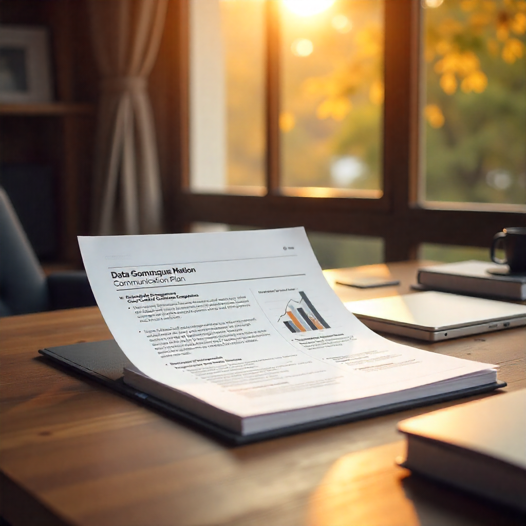 Developing a Data Governance Communication Plan Template