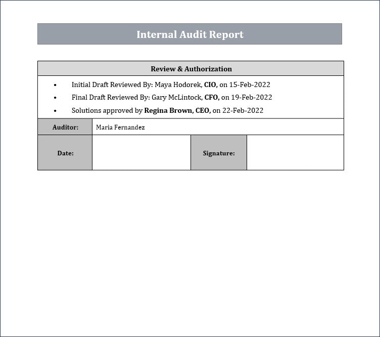 ITSM Templates