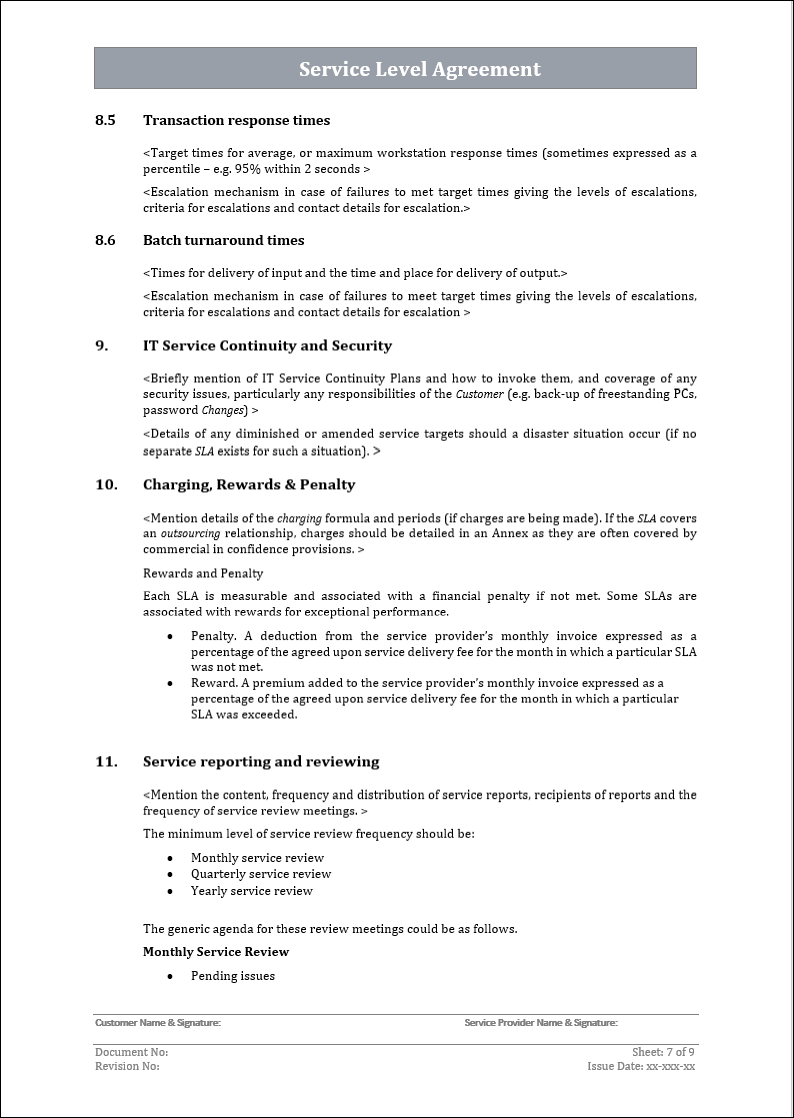 ITSM Templates