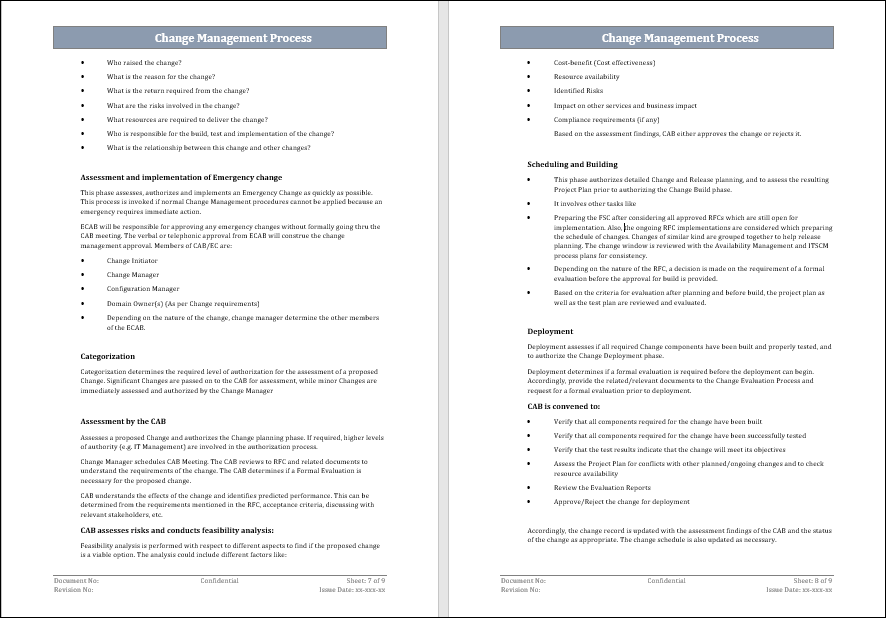 Change Management