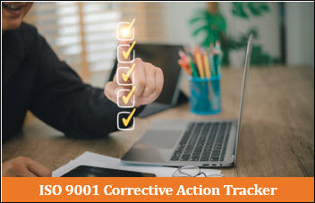 ISO 9001 Corrective Action Tracker