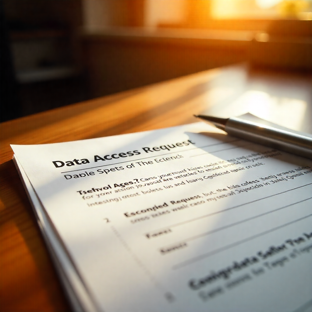 Data Access Request And Approval Form