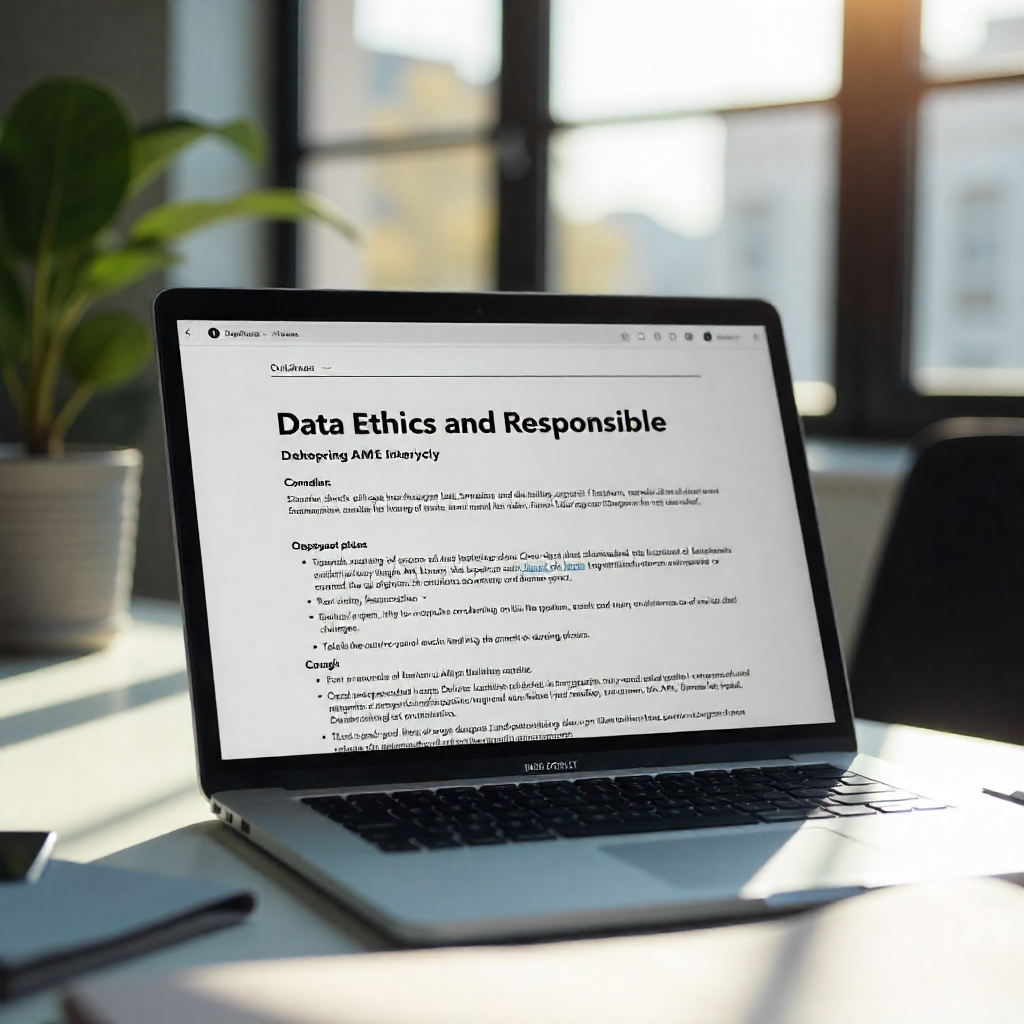 Data Ethics and Responsible AI Policy
