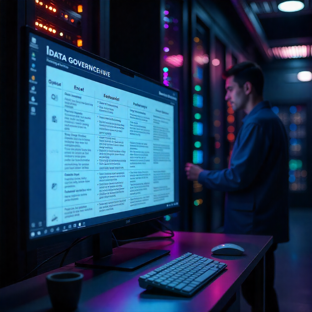  Data Governance Roadmap with Milestones (beyond high-level project plan)