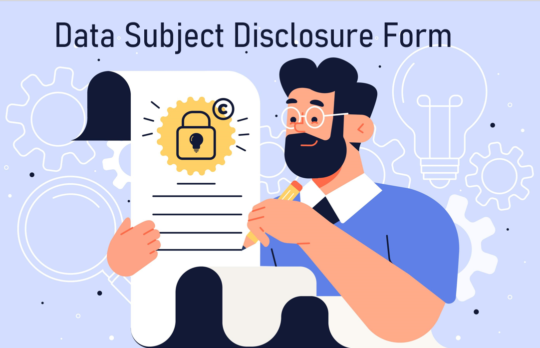 GDPR Data Subject Disclosure Form Template – IT Governance Framework