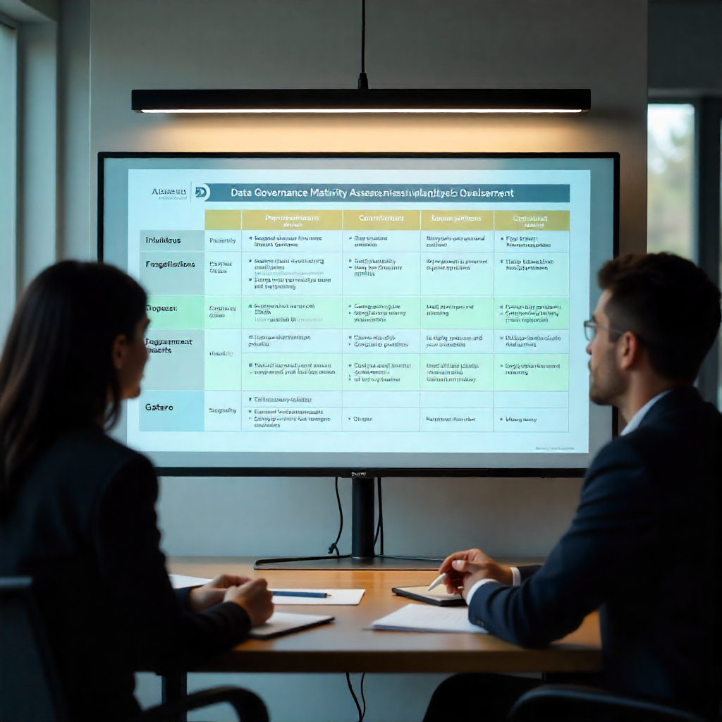 Data Governance Maturity Assessment Template: Monitoring  And Operations