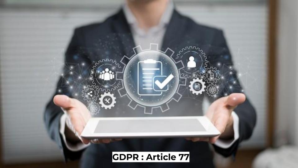 GDPR : Article 77