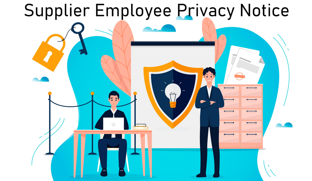 GDPR Supplier Employee Privacy Notice Template