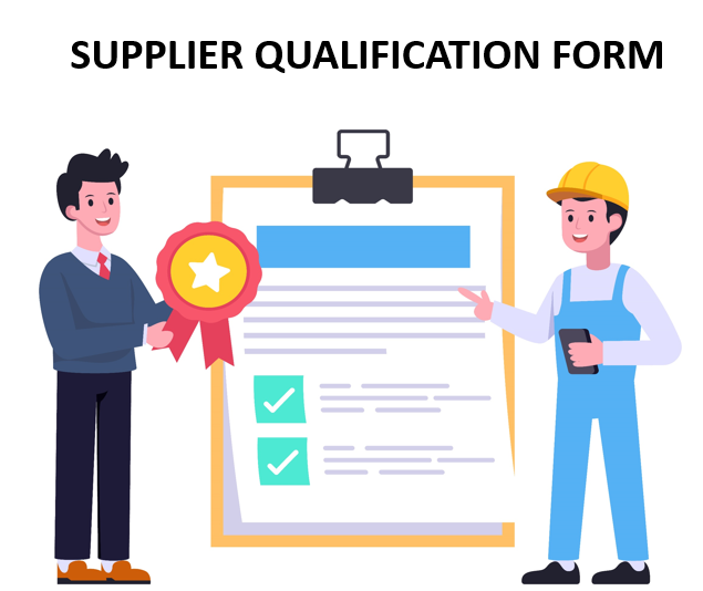 Supplier Qualification Form Template