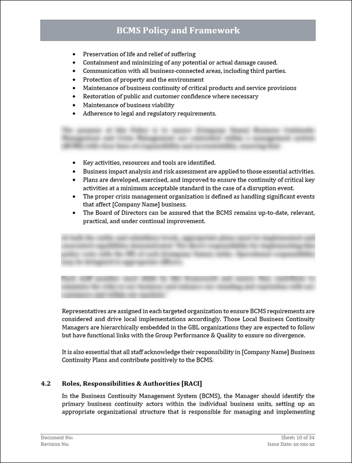 ISO 22301 Implementation Toolkit