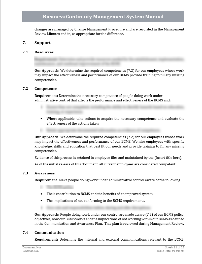ISO 22301 Implementation Toolkit