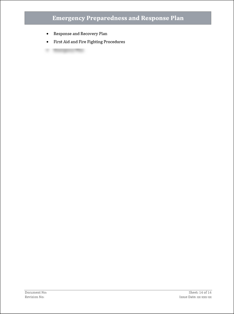 ISO 22301 Implementation Toolkit