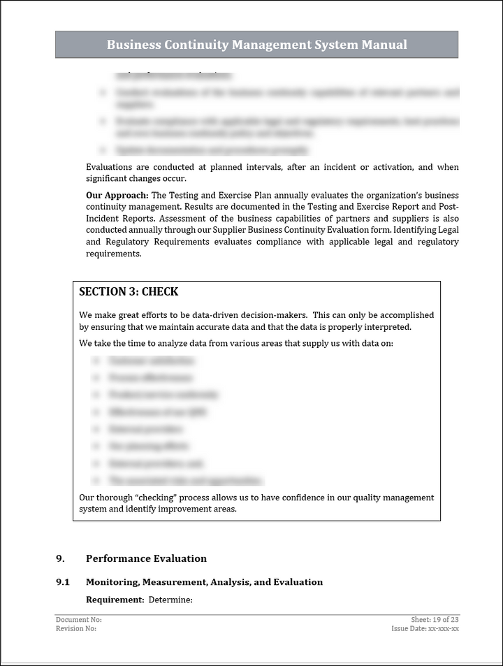 ISO 22301 Implementation Toolkit
