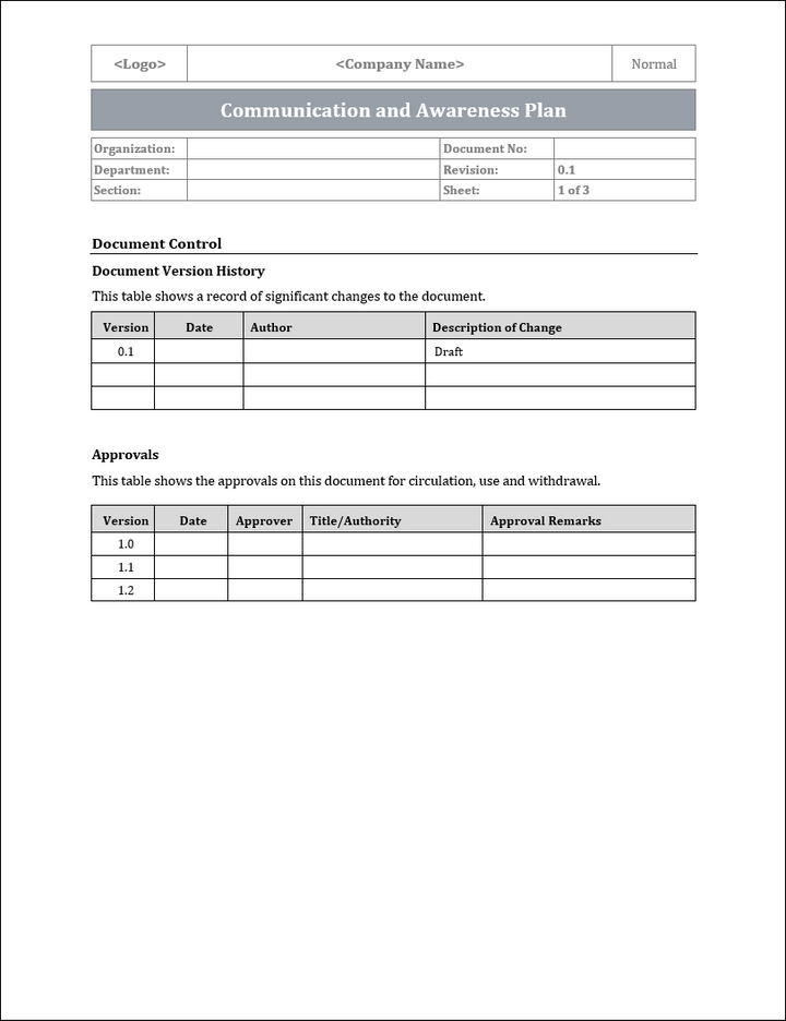 ISO 22301 Implementation Toolkit