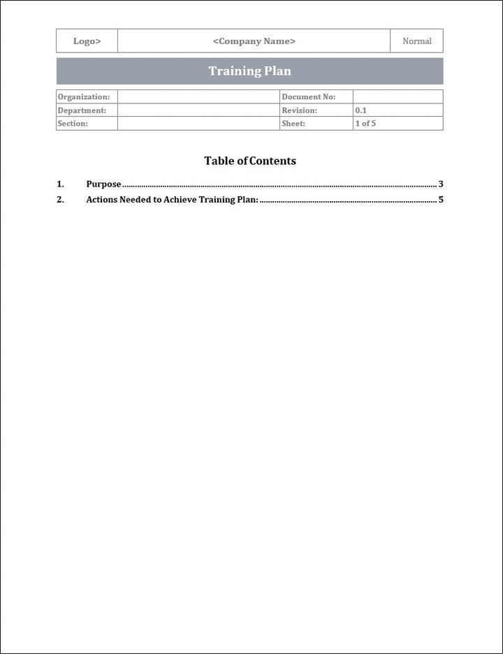 ISO 22301 Implementation Toolkit