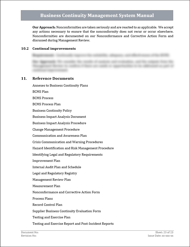 ISO 22301 Implementation Toolkit