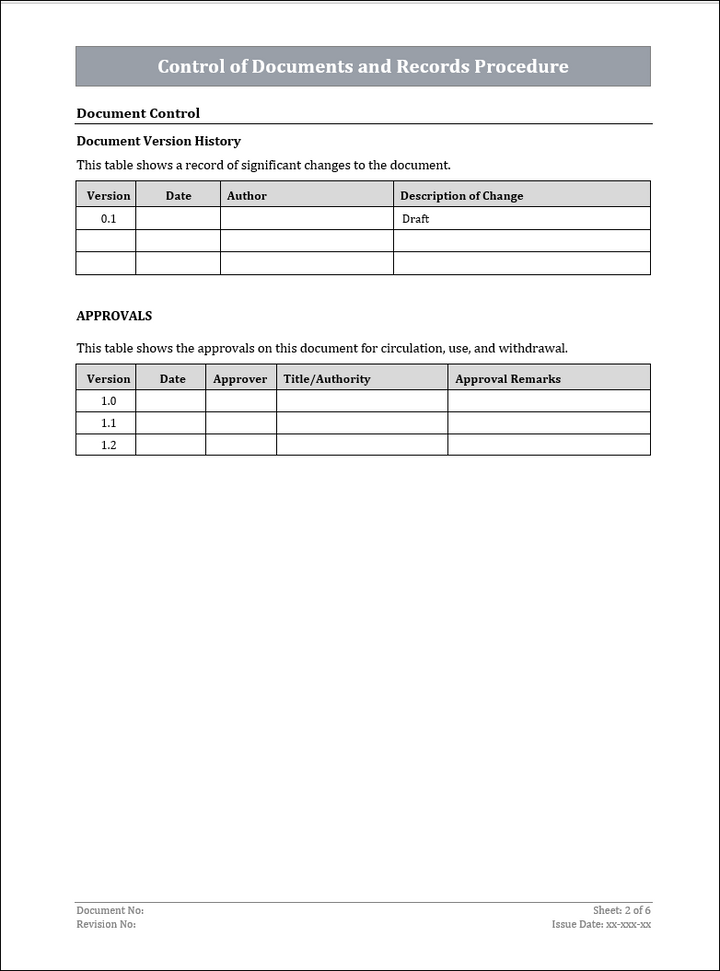 ISO 22301 Implementation Toolkit