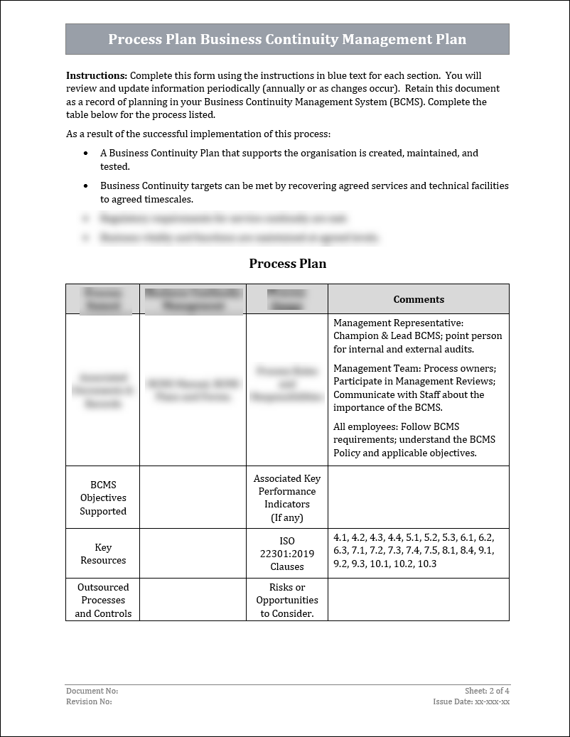 ISO 22301 Implementation Toolkit