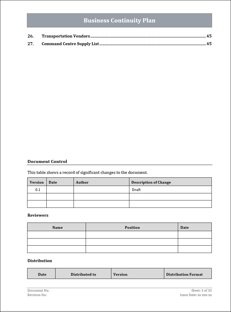 ISO 22301 Implementation Toolkit