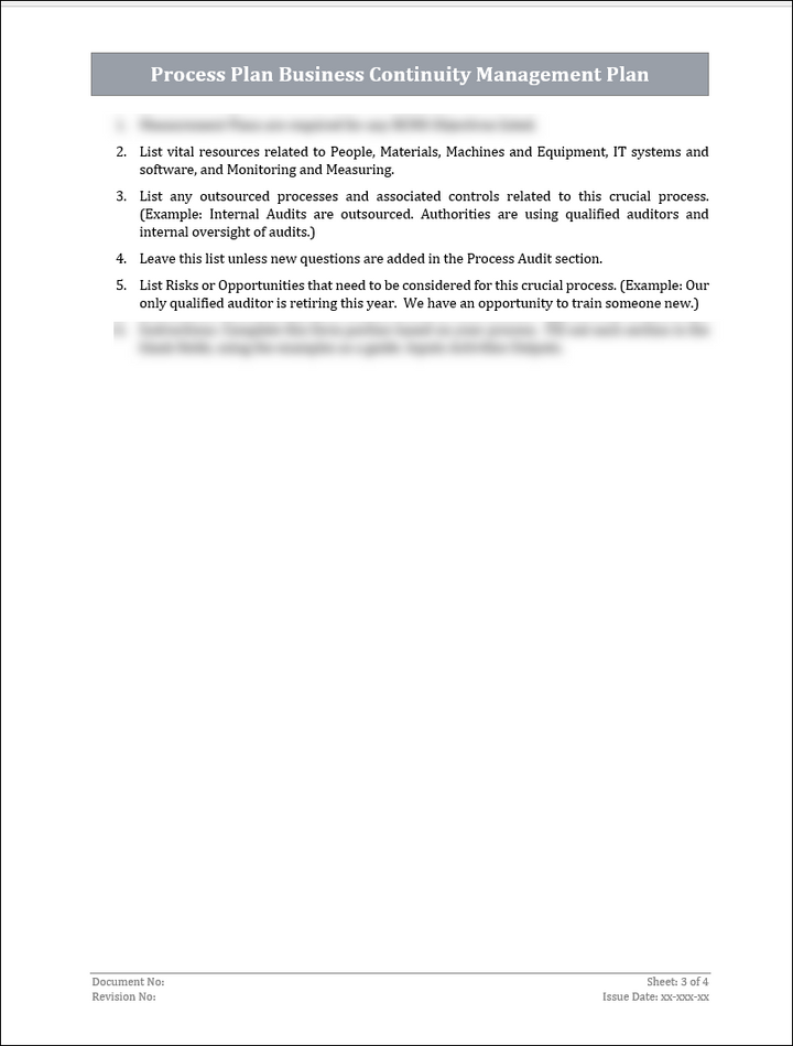 ISO 22301 Implementation Toolkit