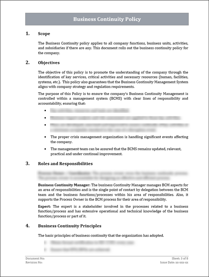 ISO 22301 Implementation Toolkit