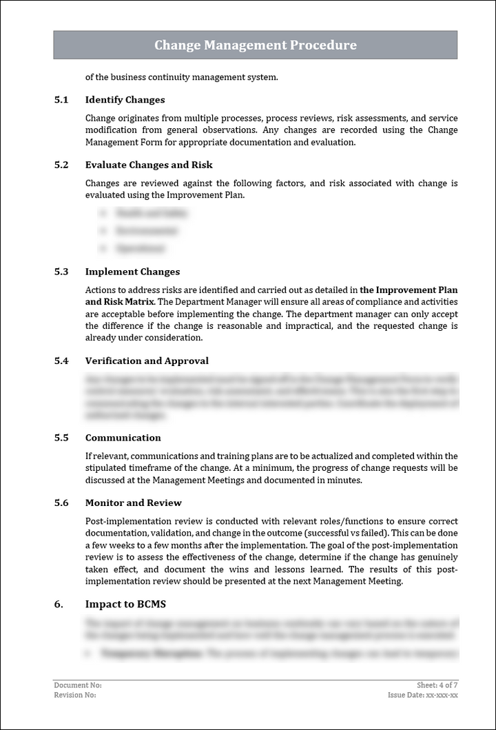 ISO 22301 Implementation Toolkit