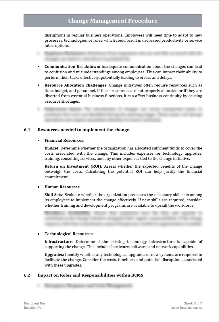 ISO 22301 Implementation Toolkit