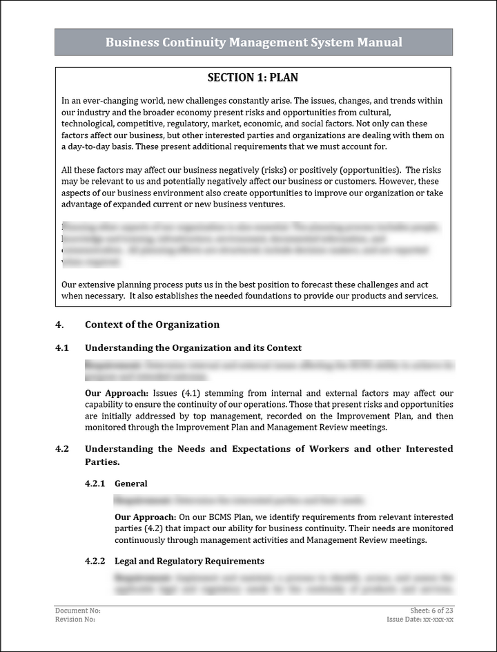 ISO 22301 Implementation Toolkit