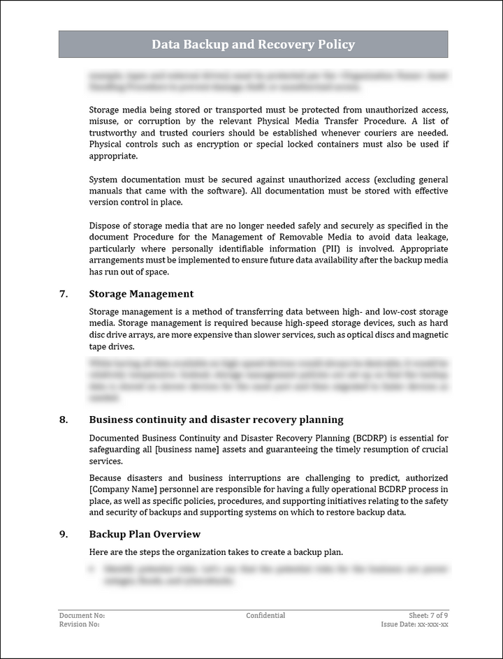 ISO 22301 Implementation Toolkit