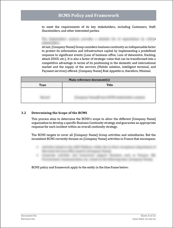 ISO 22301 Implementation Toolkit