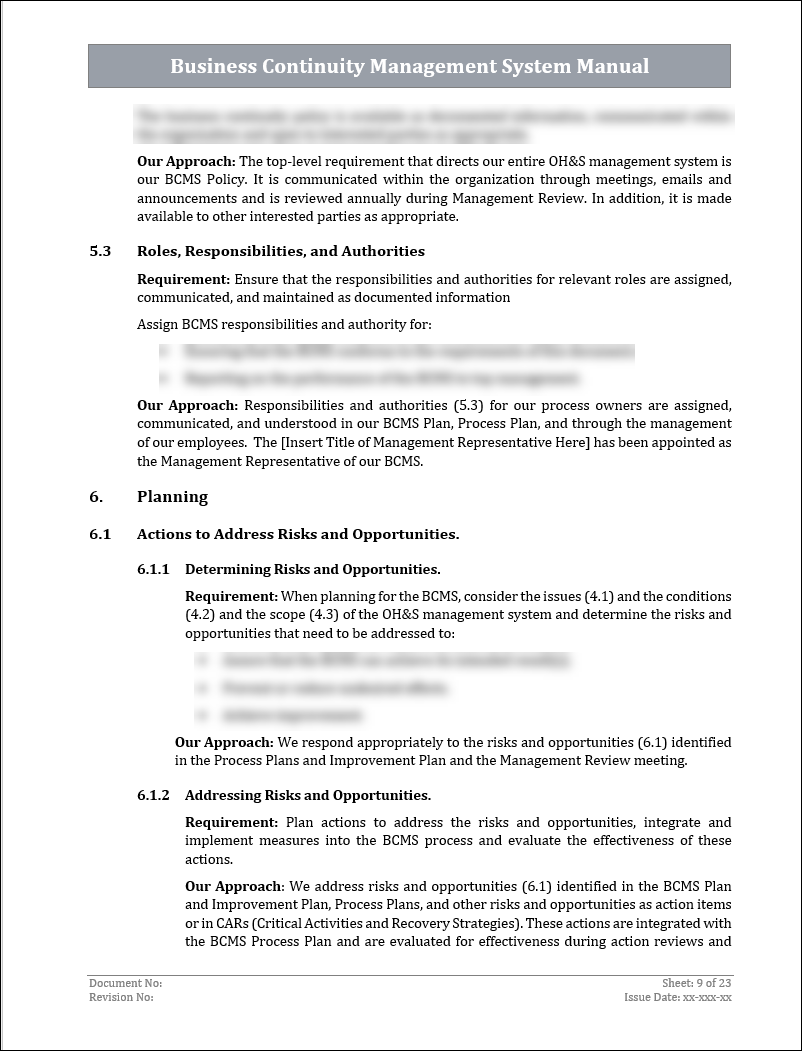 ISO 22301 Implementation Toolkit