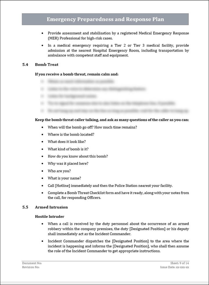 ISO 22301 Implementation Toolkit