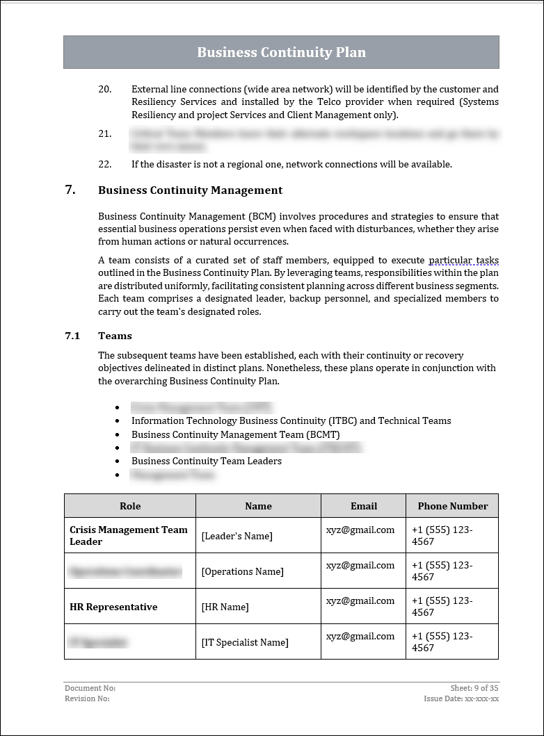 ISO 22301 Implementation Toolkit
