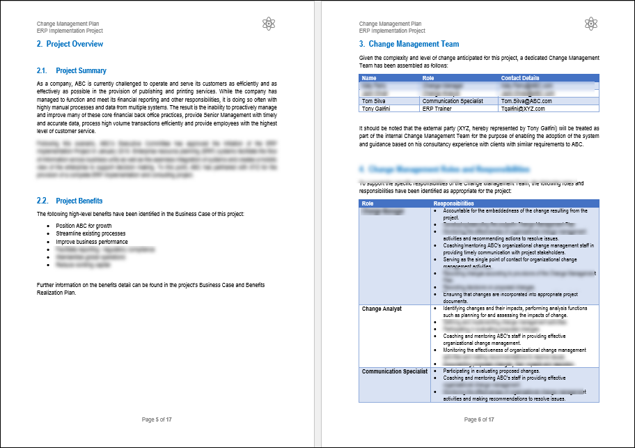 Change Management Pack