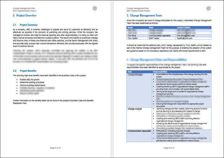 Change Management Pack