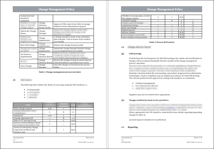 Change Management Pack