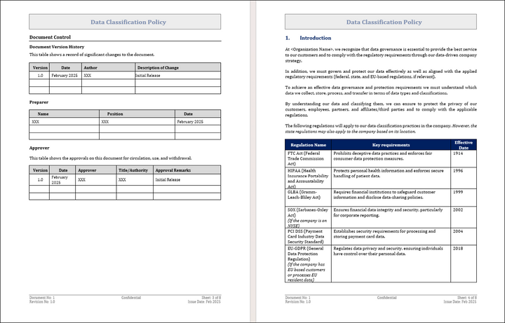 Data Governance Framework