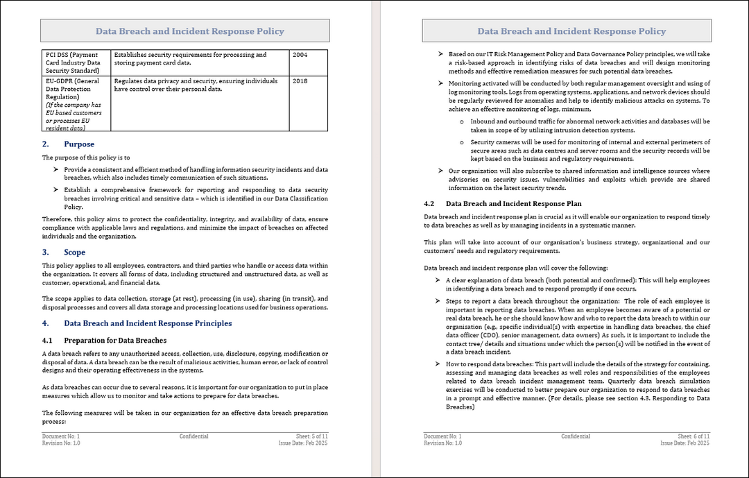 Data Governance Framework