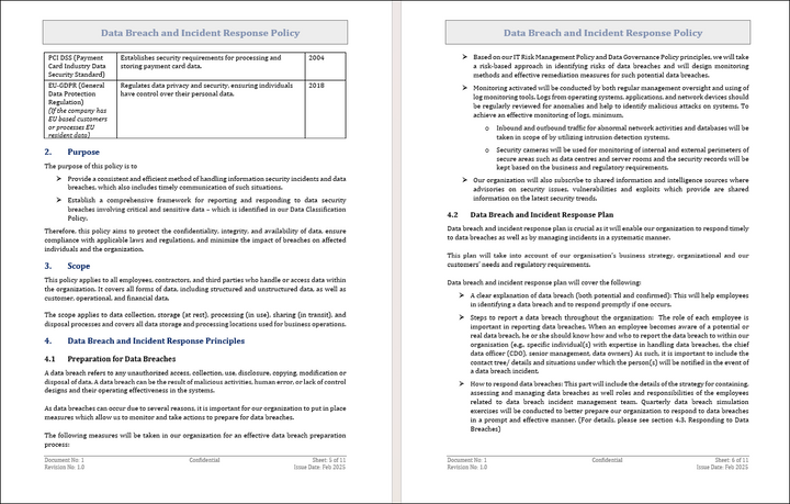 Data Governance Framework