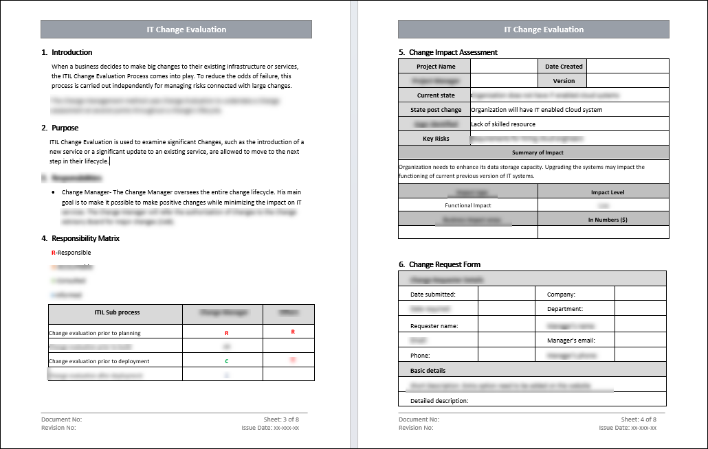 Change Management Pack