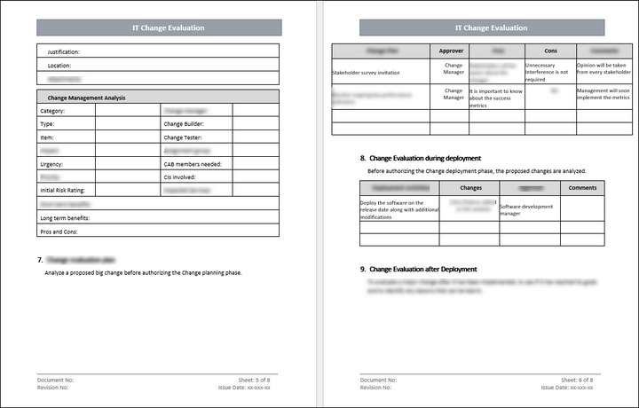 Change Management Pack