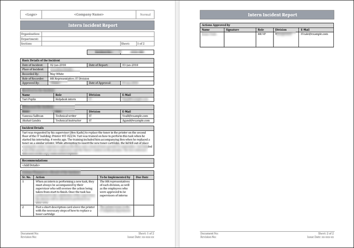 Incident Management Pack