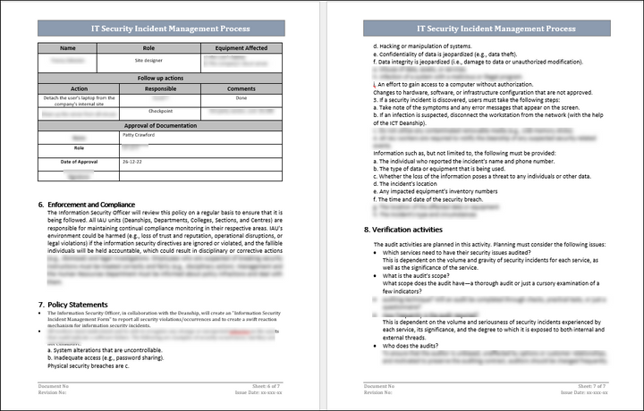 Incident Management Pack