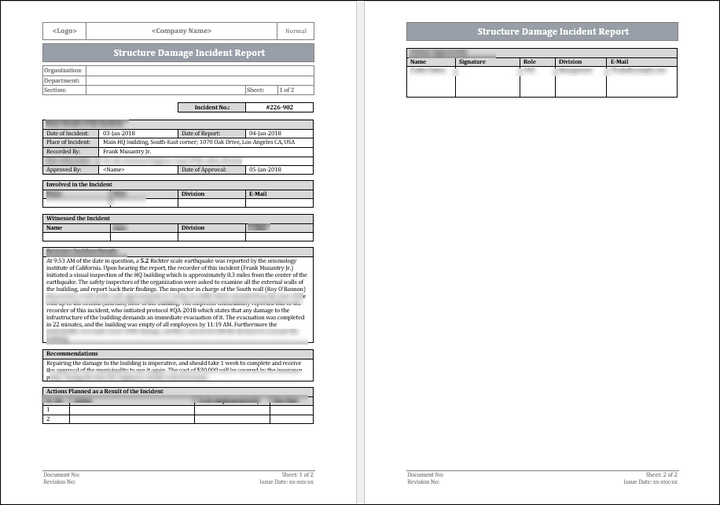 Incident Management Pack
