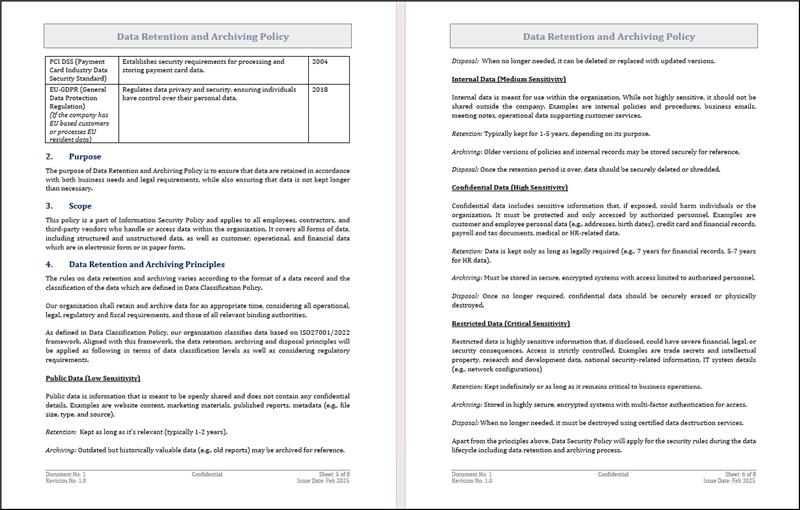Data Governance Framework