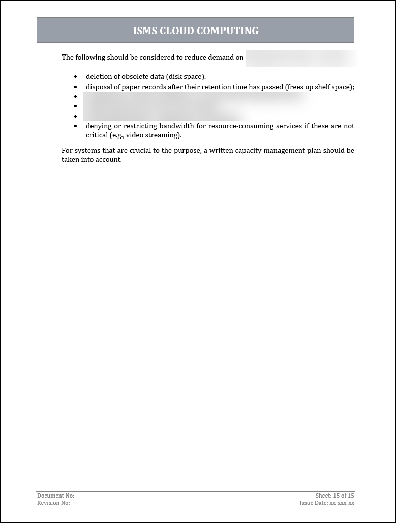 ISO 27001 2022 Cloud Computing Policy Template IT Governance Docs Iso 27001 2022 cloud computing policy template it governance docs