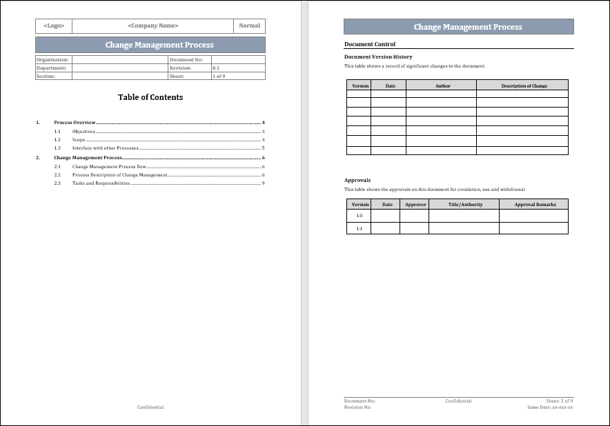 Change Management Process 