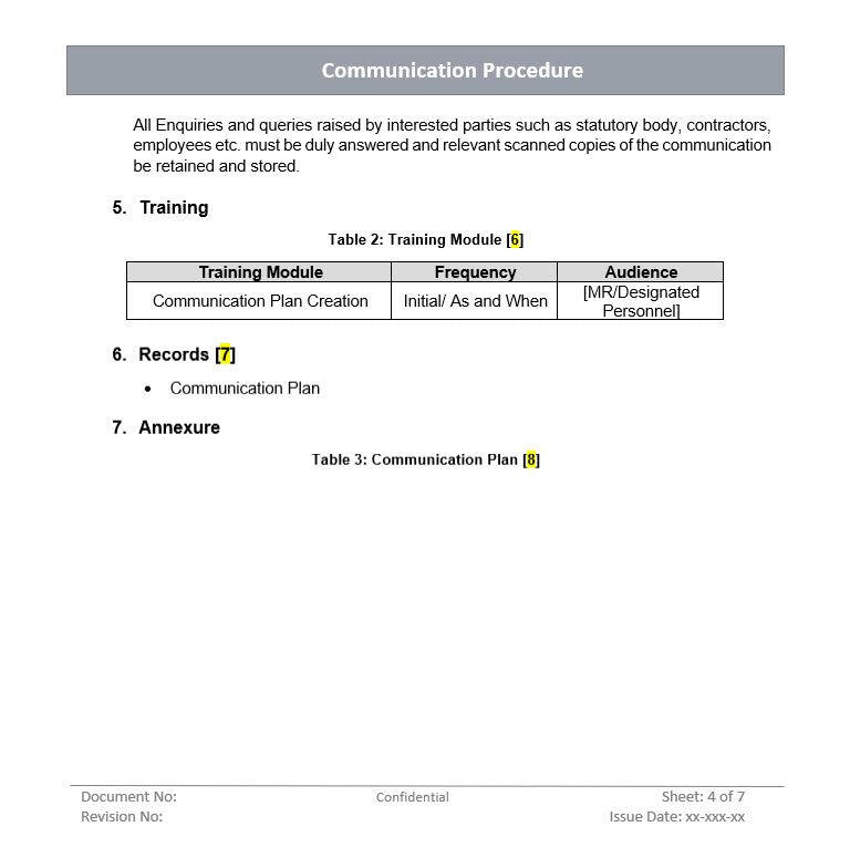 communication-procedure-iso-14001