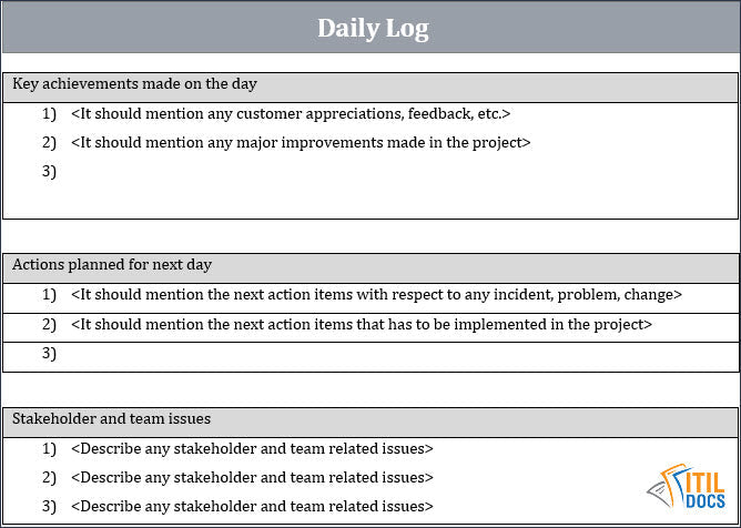 ITSM Templates