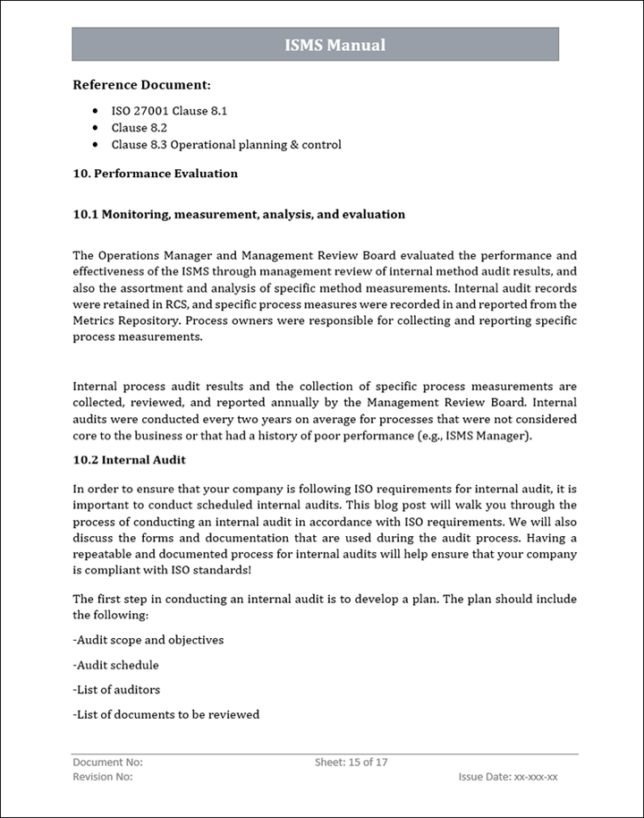 ISMS Manual